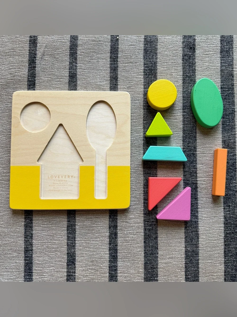 Lovevery | Double-Sided Sunny Day Puzzle